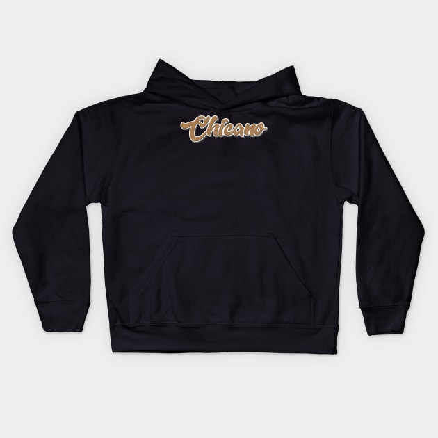 Chicano Streetwear Kids Hoodie by peter2637